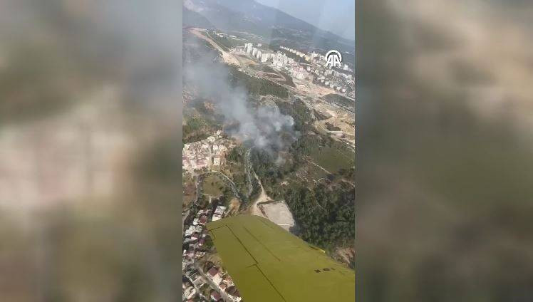 Bornova’da orman yangını - Resim: 6